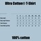 Gildan Unisex Light Blue Crewneck T-Shirt Blanks for Crafting, Ultra Cotton Short Sleeve